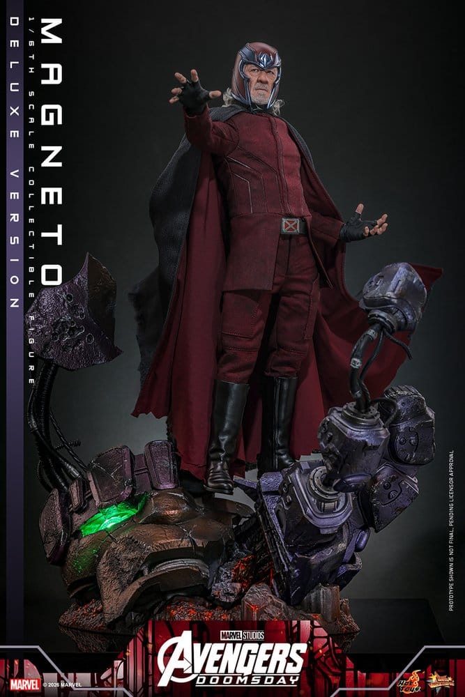 Avengers: Doomsday – Figurine Movie Masterpiece 1/6 Magneto (Deluxe Version) – 30 cm