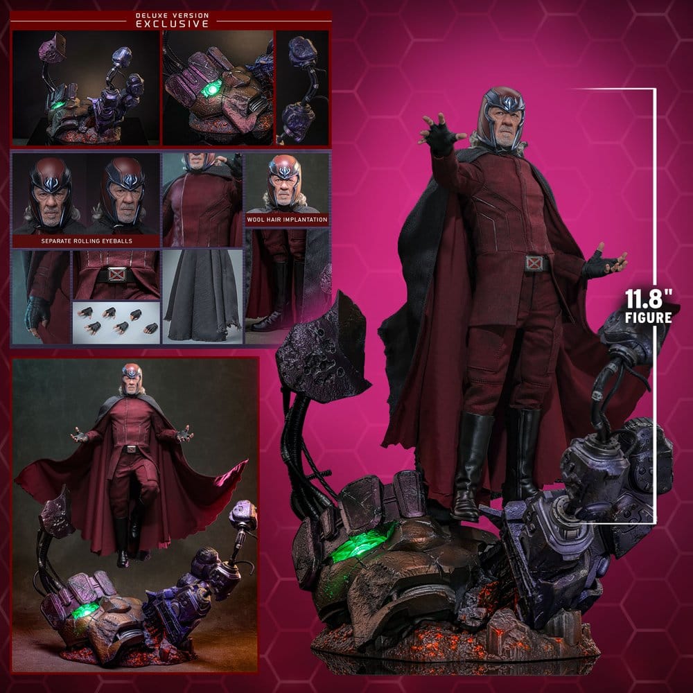 Avengers: Doomsday – Figurine Movie Masterpiece 1/6 Magneto (Deluxe Version) – 30 cm