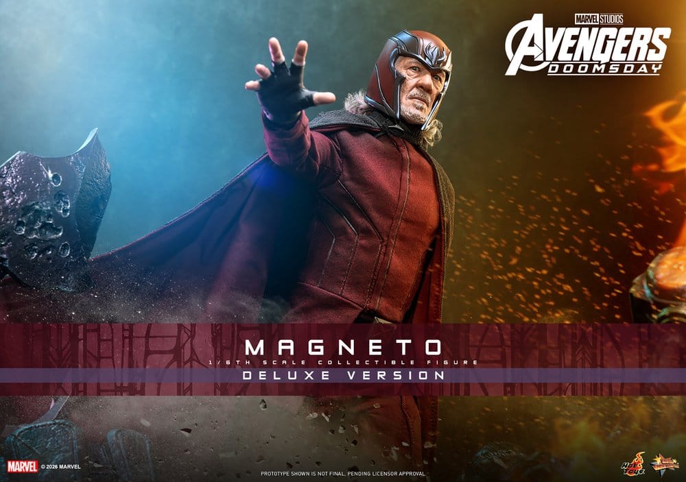 Avengers: Doomsday – Figurine Movie Masterpiece 1/6 Magneto (Deluxe Version) – 30 cm