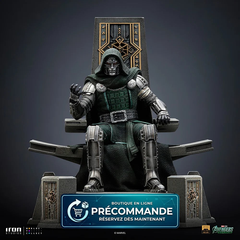 Avengers : Doomsday - Statue : Docteur Fatalis sur son trône (échelle 1/10)