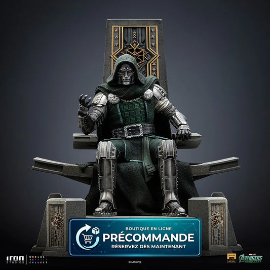Avengers : Doomsday - Statue : Docteur Fatalis sur son trône (échelle 1/10)