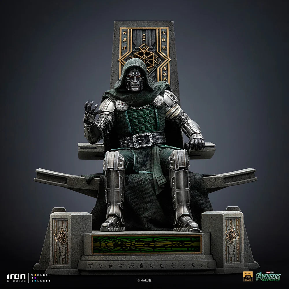 Avengers : Doomsday - Statue : Docteur Fatalis sur son trône (échelle 1/10)