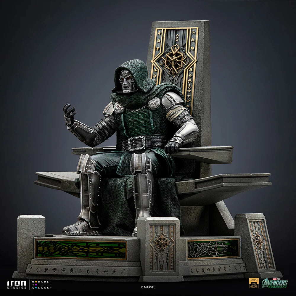 Avengers : Doomsday - Statue : Docteur Fatalis sur son trône (échelle 1/10)