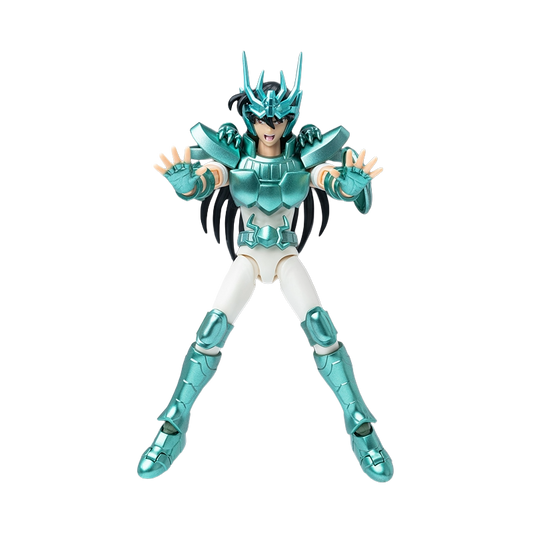 Kit de modèle Saint Seiya Blokees Dragon Shiryu classe Champion, figurine détaillée à assembler, représentant le héros mythologique.
