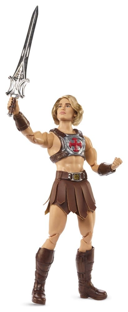 Poupée Barbie Signature He-Man Masters of the Universe 30 cm, figurine Mattel, costume détaillé et accessoires visibles.