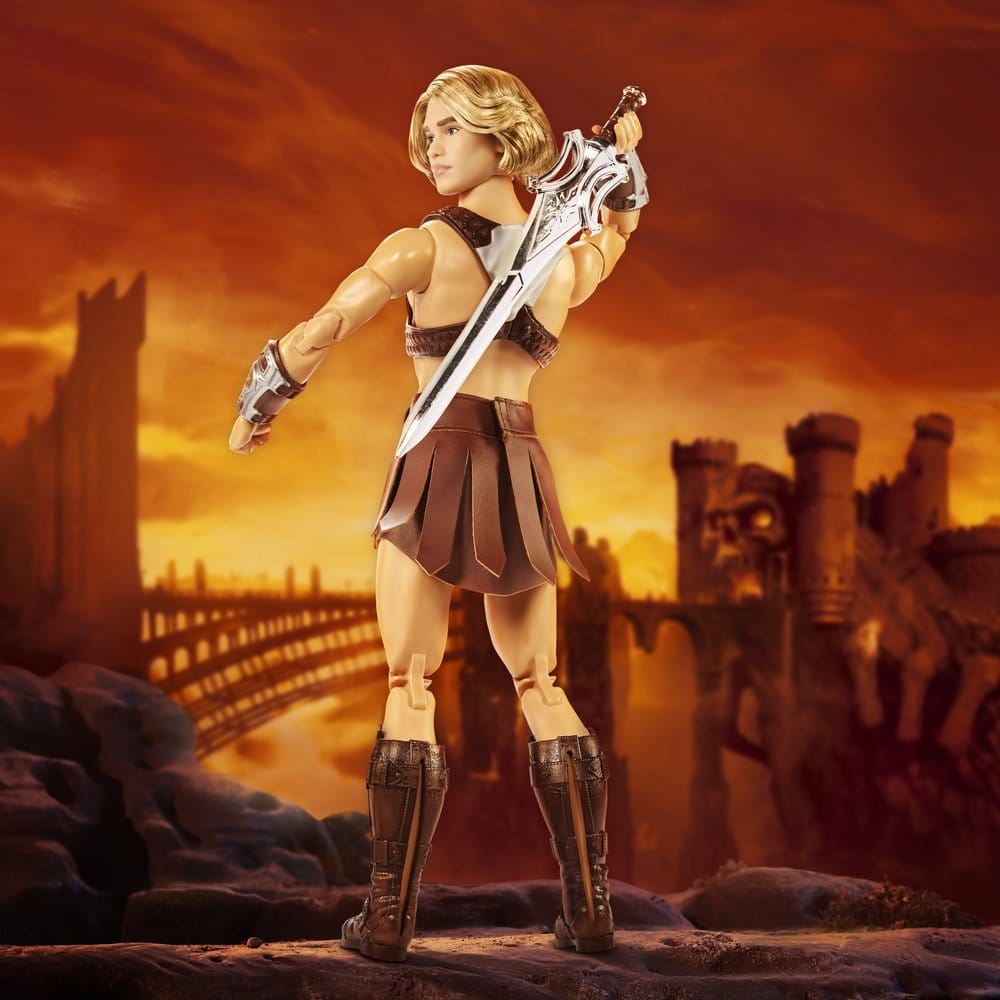 Poupée Barbie Signature He-Man de Masters of the Universe Movie 2026, 30 cm, par Mattel, vêtue en costume de héros.