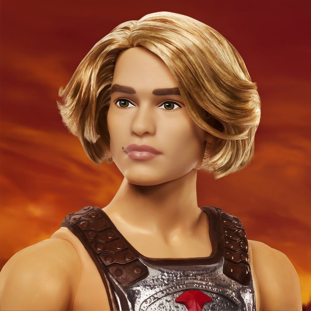 Poupée Barbie Signature He-Man des Maîtres de l'Univers, 30 cm, de la collection Mattel, en costume de prince.