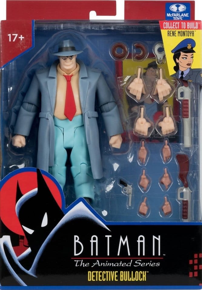 Batman: The Animated Series – Detective Bullock – Build-A-Figure – 15 cm