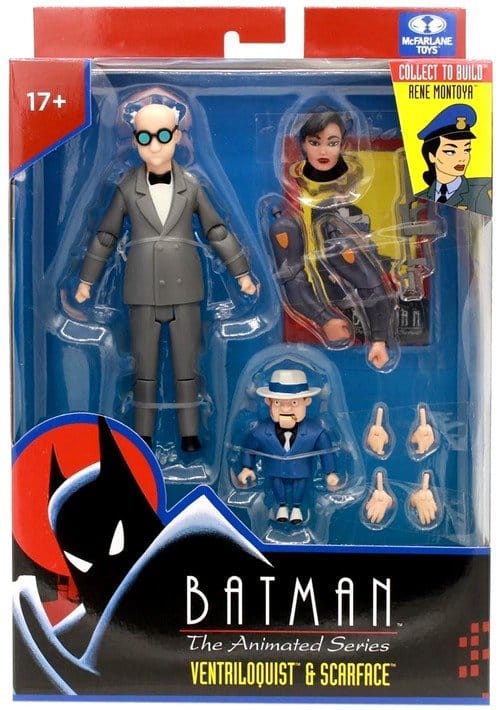 Batman: The Animated Series – Ventriloquist & Scarface – Build-A-Figure – 15 cm