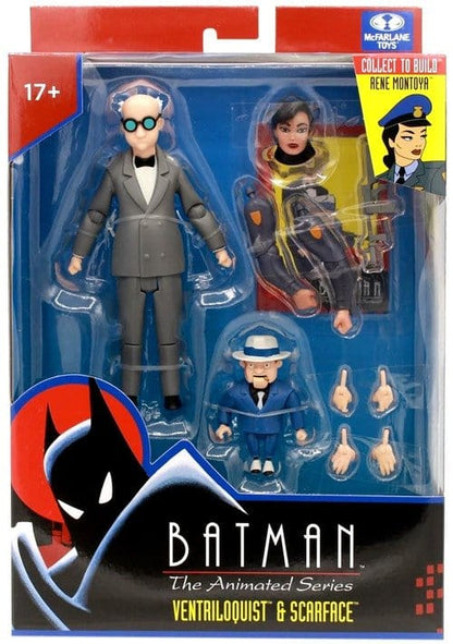 Batman: The Animated Series – Ventriloquist & Scarface – Build-A-Figure – 15 cm
