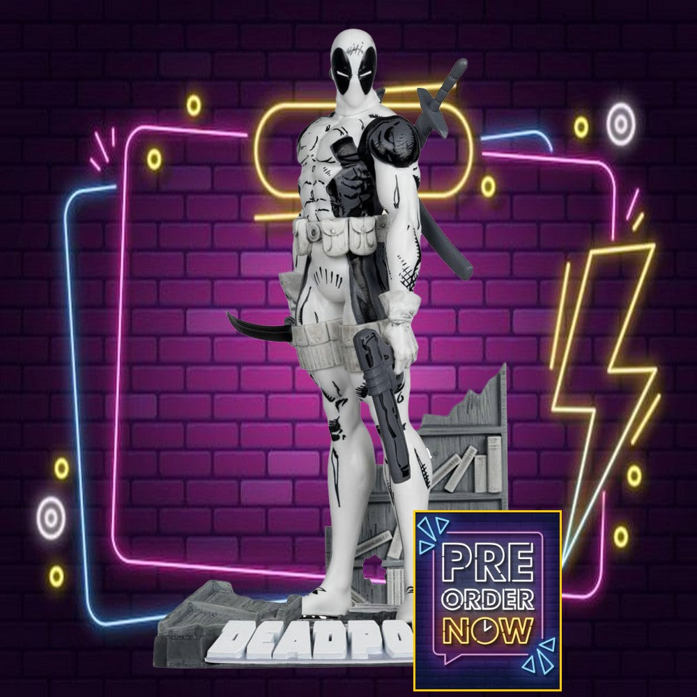 Marvel Collection statuette PVC 1/10 Deadpool (The New Mutants #98) (Line Art) (Gold Label) 17 cm