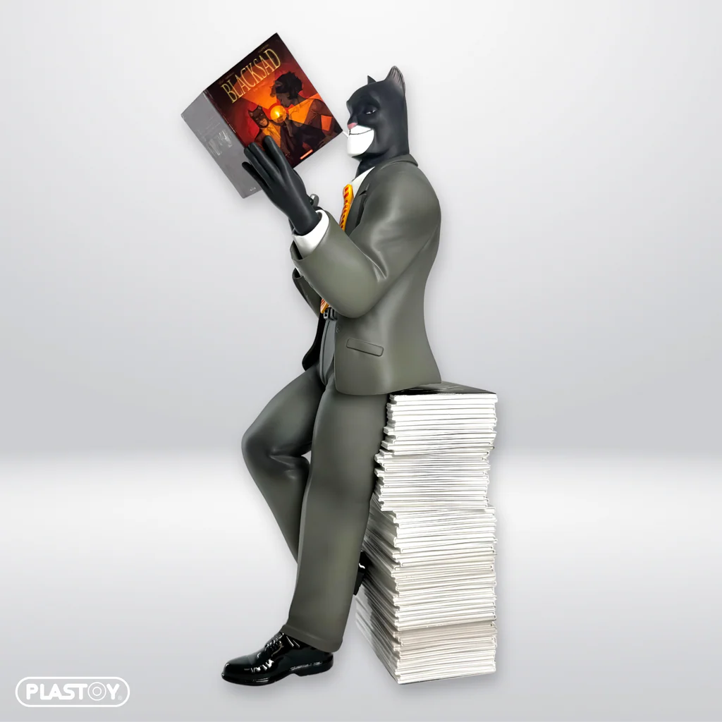 FIGURINE BLACKSAD PILE D'ALBUMS