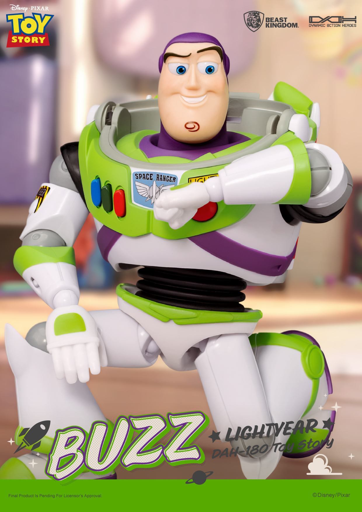 Toy story :  figurine articulée Buzz l'éclair