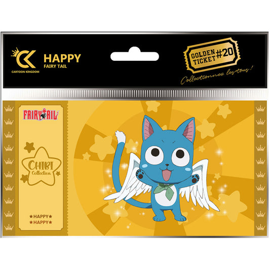 Fairy Tail – Golden Ticket – Chibi Happy