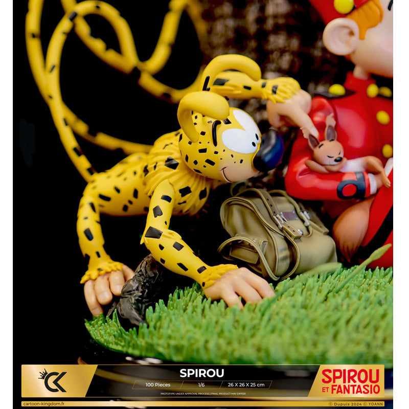 Spirou Statue Resine 1/6 Hommage A Franquin 26Cm 100Ex - Toys Legacy Collection