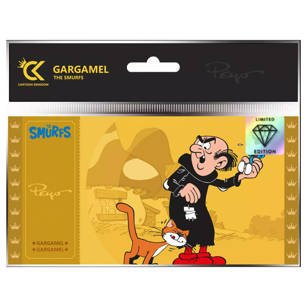 Les Schtroumpfs – Golden Ticket – Gargamel – Édition Limitée