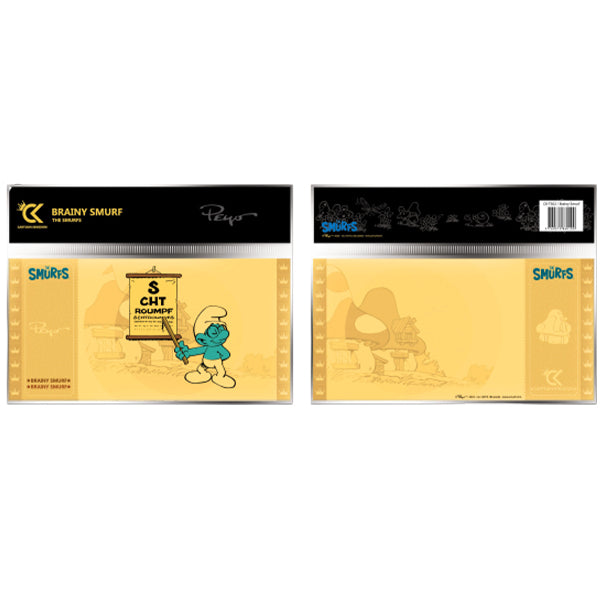 Les Schtroumpfs – Golden Ticket – Schtroumpf à Lunettes