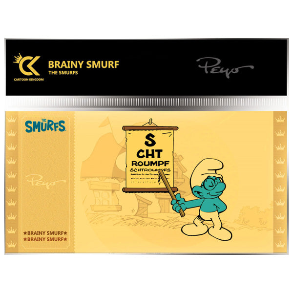 Les Schtroumpfs – Golden Ticket – Schtroumpf à Lunettes