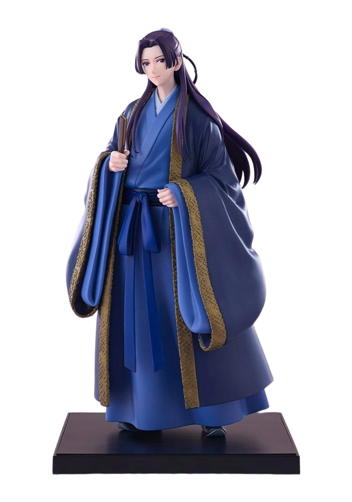 Figurine PVC Les Carnets de l'Apothicaire Jinshi de 25 cm de Kotobukiya, personnage détaillé en pose dynamique.