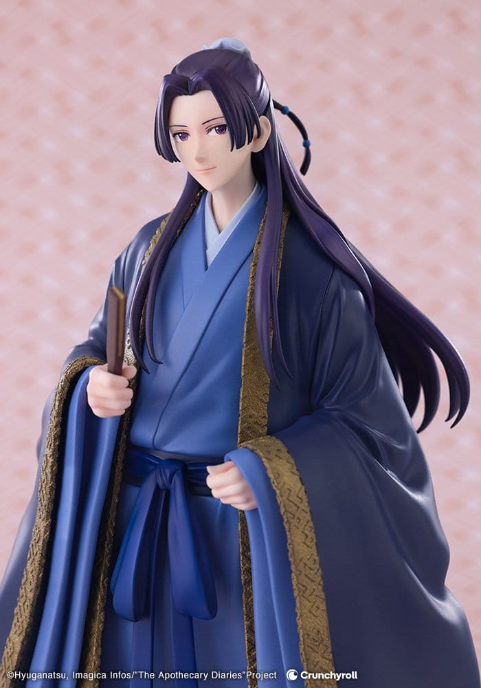Figurine PVC Les Carnets de l'Apothicaire Jinshi de 25 cm de Kotobukiya, personnage en pose détaillée.