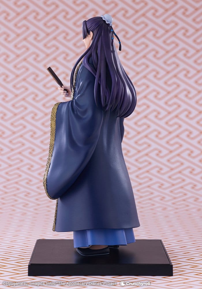 Figurine PVC Les Carnets de l'Apothicaire Jinshi de 25 cm de Kotobukiya, détaillée et colorée, représentant un personnage de manga.