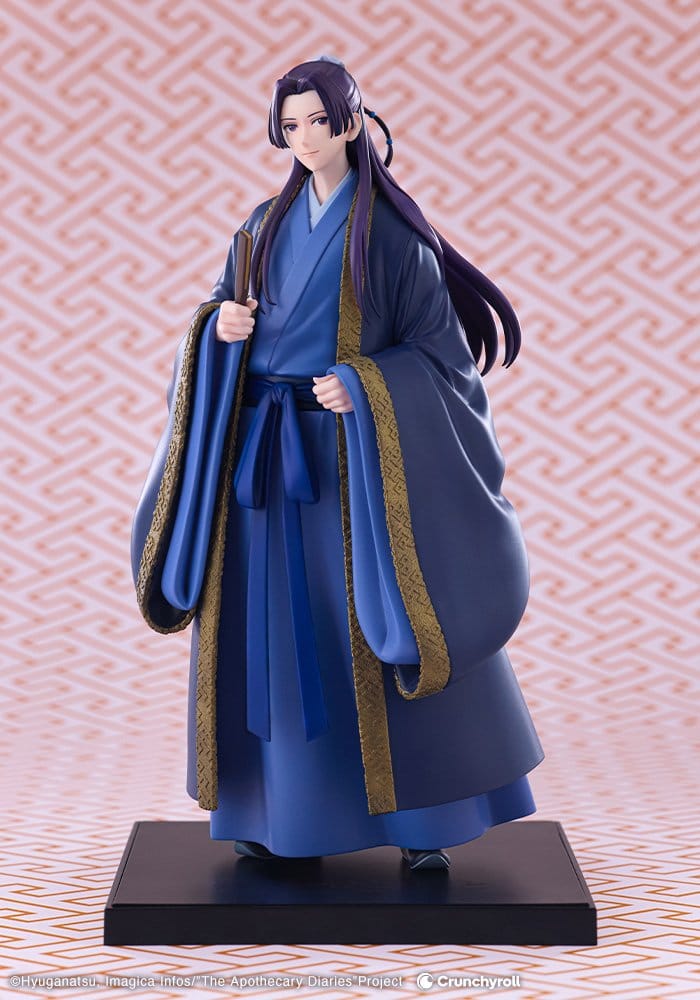 Figurine PVC Les Carnets de l'Apothicaire Jinshi de 25 cm de Kotobukiya, détaillée et colorée, représentant un personnage de la série.