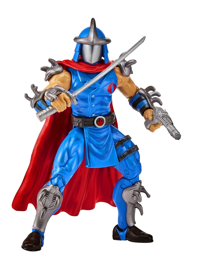 Tortues Ninja x G.I. Joe Crossover Classics figurine Shredder x Cobra Commander 12 cm - Toys Legacy Collection