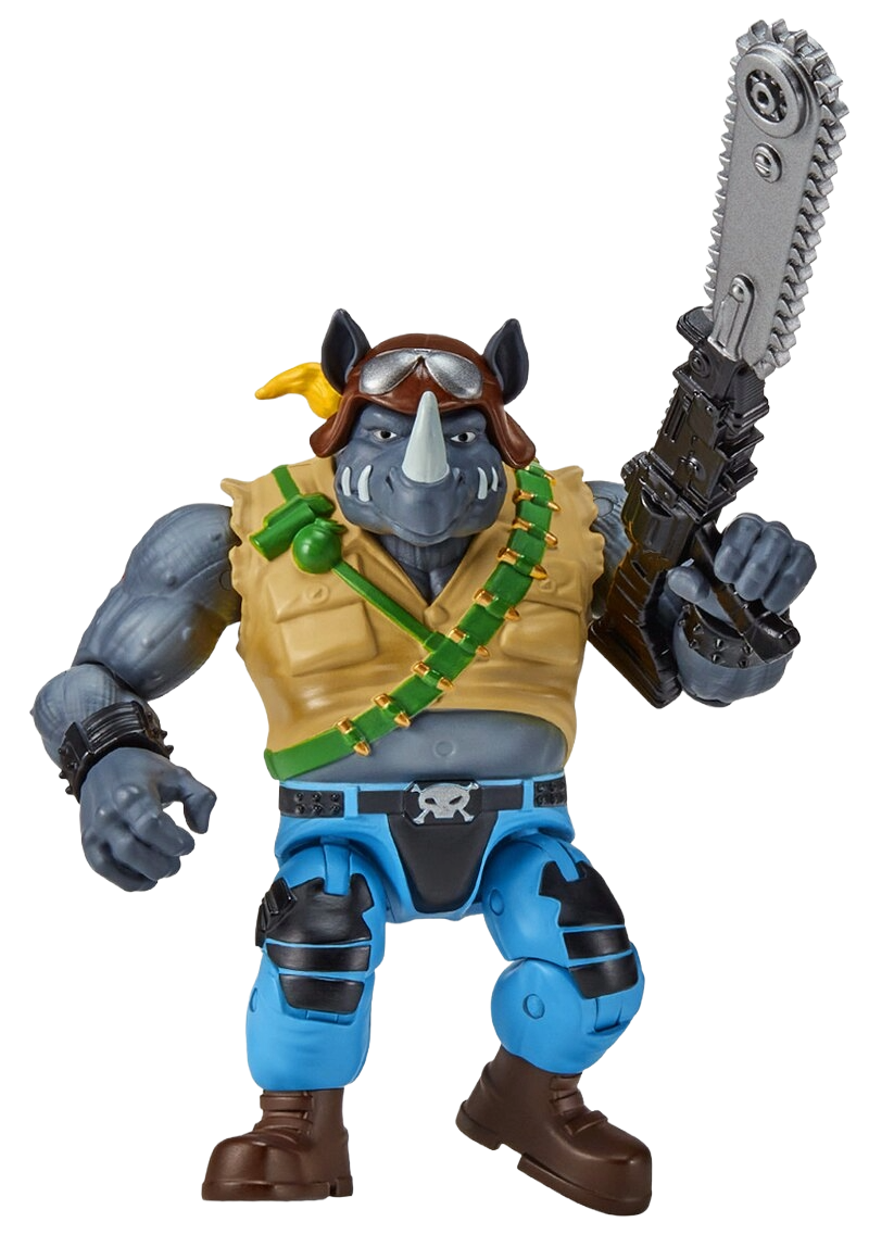 Tortues Ninja x G.I. Joe Crossover Classics figurine Rocksteady x Dreadnok Buzzer 12 cm - Toys Legacy Collection