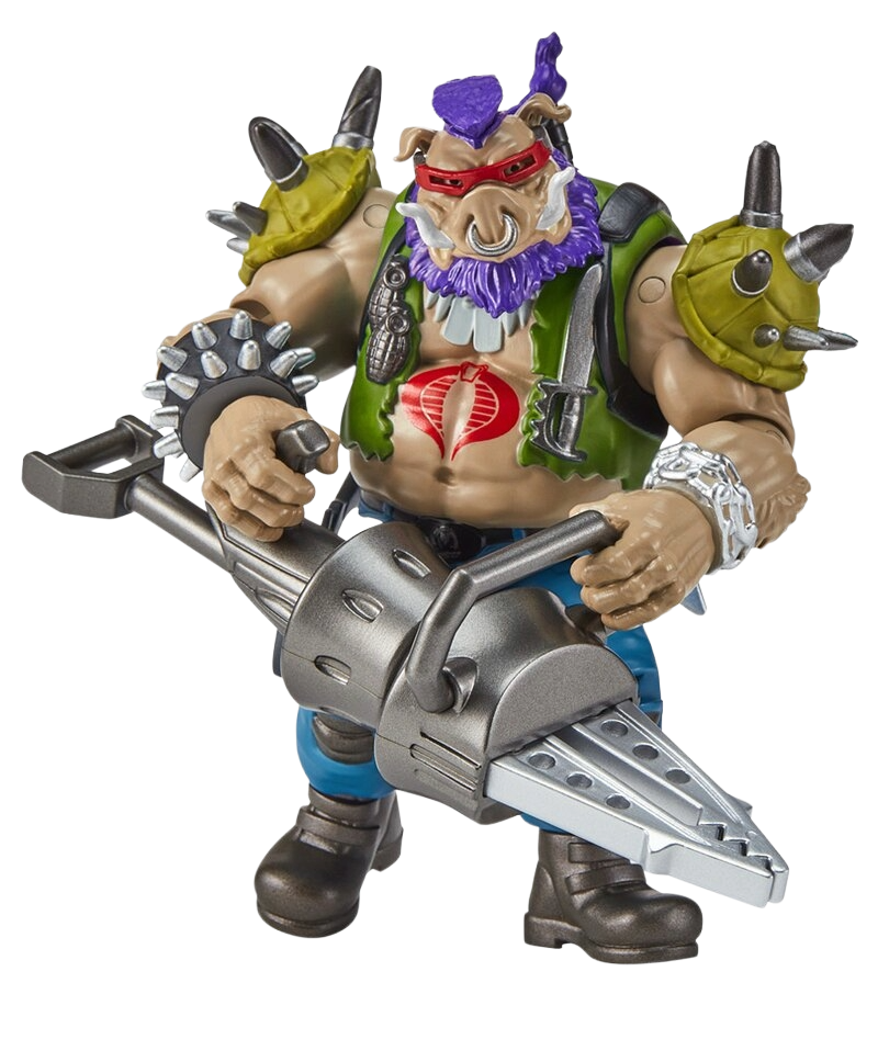 Tortues Ninja x G.I. Joe Crossover Classics figurine Bebop x Dreadnok Ripper 12 cm - Toys Legacy Collection