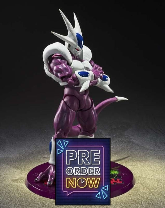 DRAGON BALL - Cooler "40ème Anniversaire" -Figurine S.H. Figuarts 19cm - Toys Legacy Collection