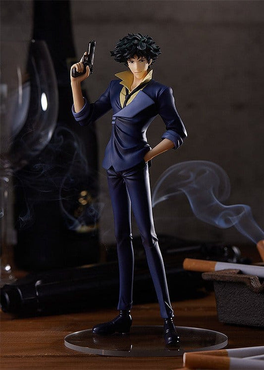 Figurine de Spike Spiegel Cowboy Bebop, Pop Up Parade, 18 cm, statuette de collection de la série animée.