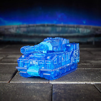 Figurine Cybertread Transformers Age of the Primes Deluxe Energon de Hasbro, robot détaillé en mode combat.