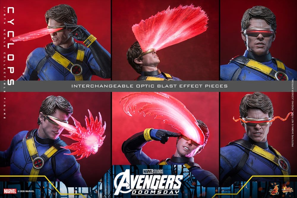 Avengers: Doomsday – Figurine Movie Masterpiece 1/6 Cyclope – 30 cm