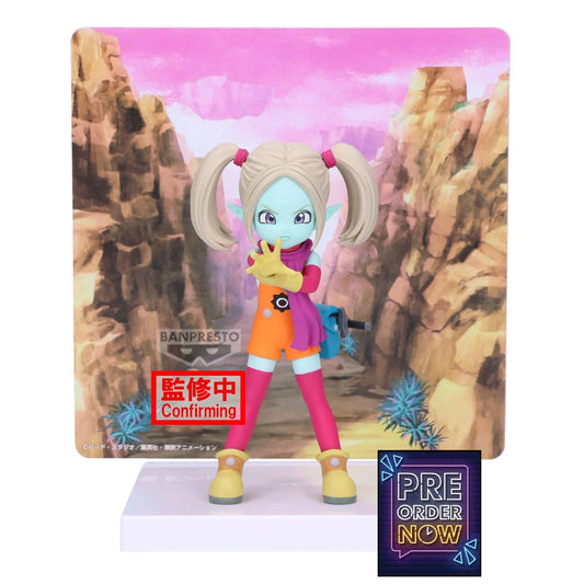 DRAGON BALL DAIMA - Panzy - Figurine Figure with Panel 13cm - Toys Legacy Collection
