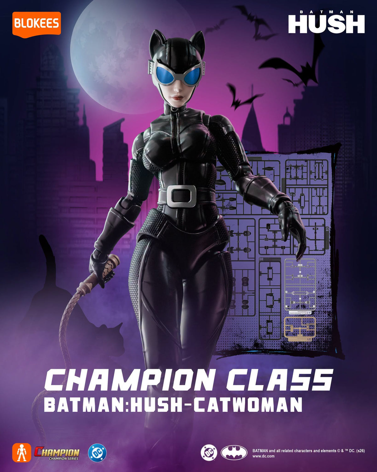 DC Comics Batman Hush – Catwoman Blokees Champion Class 06 – Model Kit