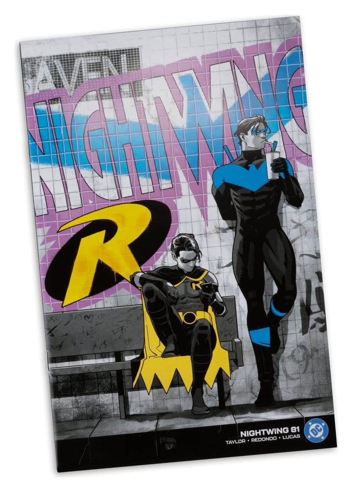 DC Direct Page Punchers – Robin Tim Drake (Nightwing #81) Red Platinum Edition 18 cm