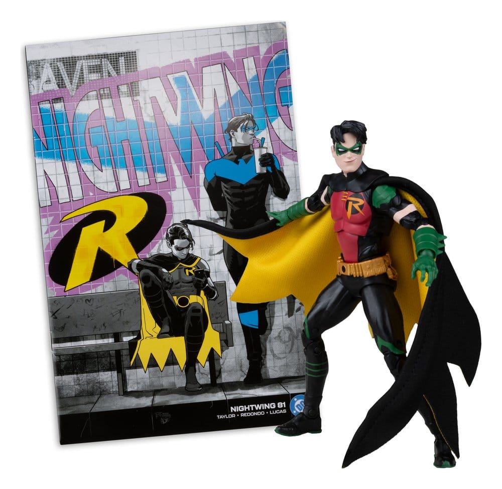 DC Direct Page Punchers – Robin Tim Drake (Nightwing #81) Red Platinum Edition 18 cm
