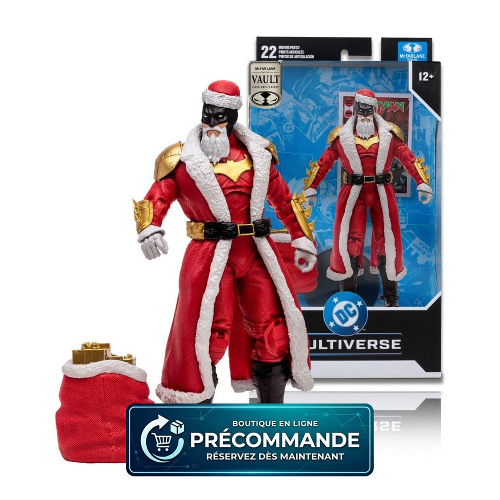 DC Multiverse – Batman (Red Santa Suit) – 18 cm
