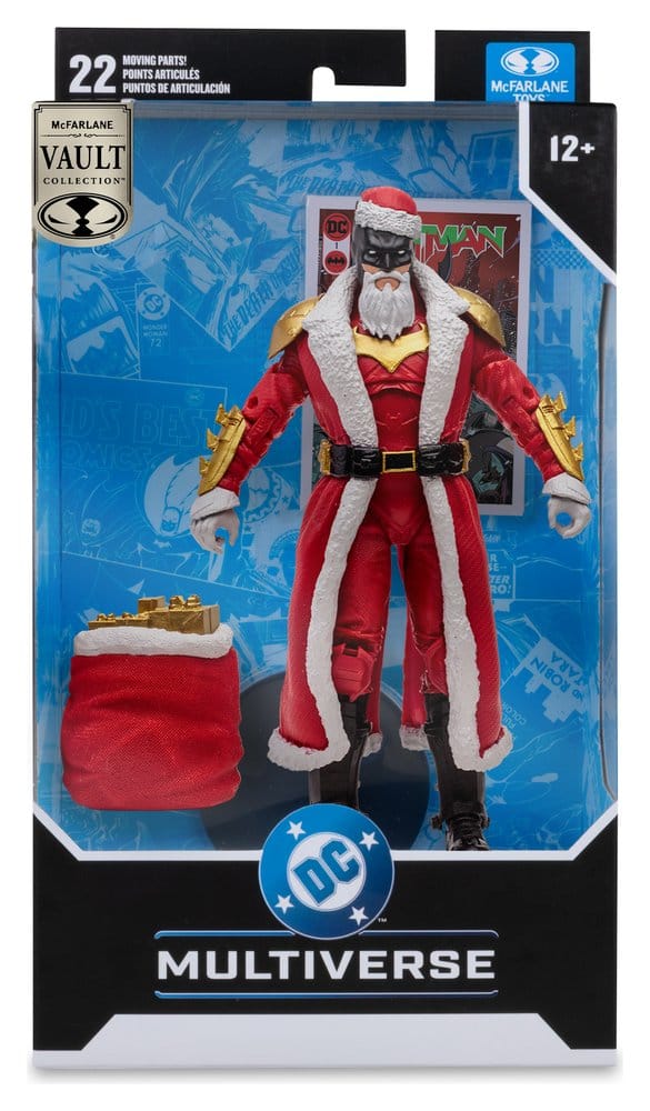 DC Multiverse – Batman (Red Santa Suit) – 18 cm