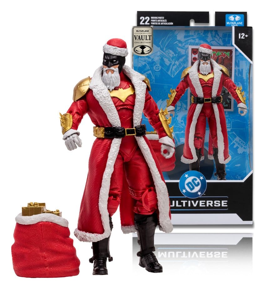 DC Multiverse – Batman (Red Santa Suit) – 18 cm