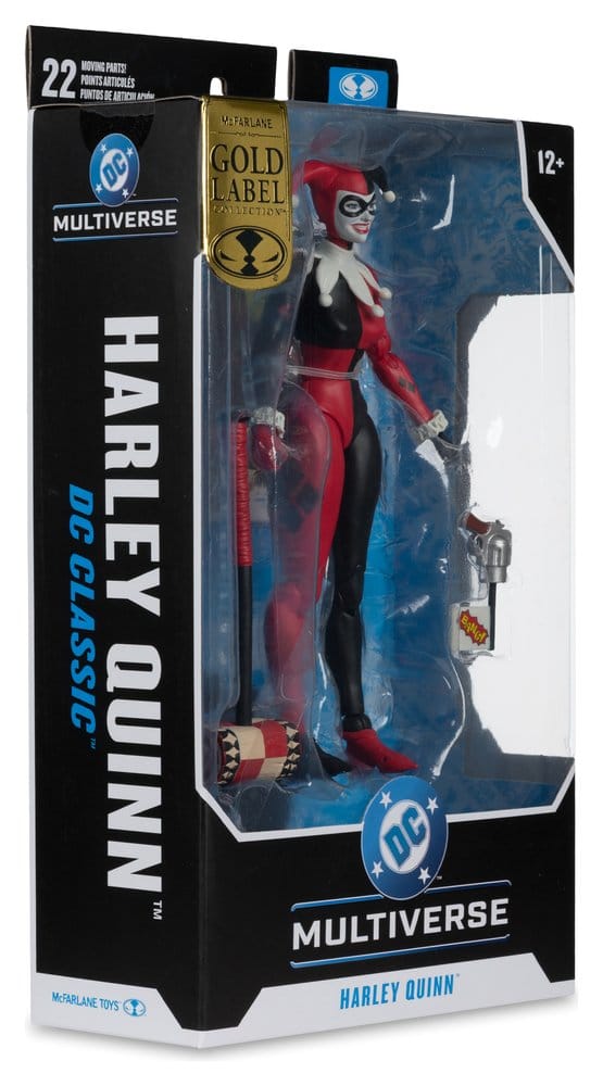 DC Multiverse – Harley Quinn DC Classic – Gold Label – 18 cm