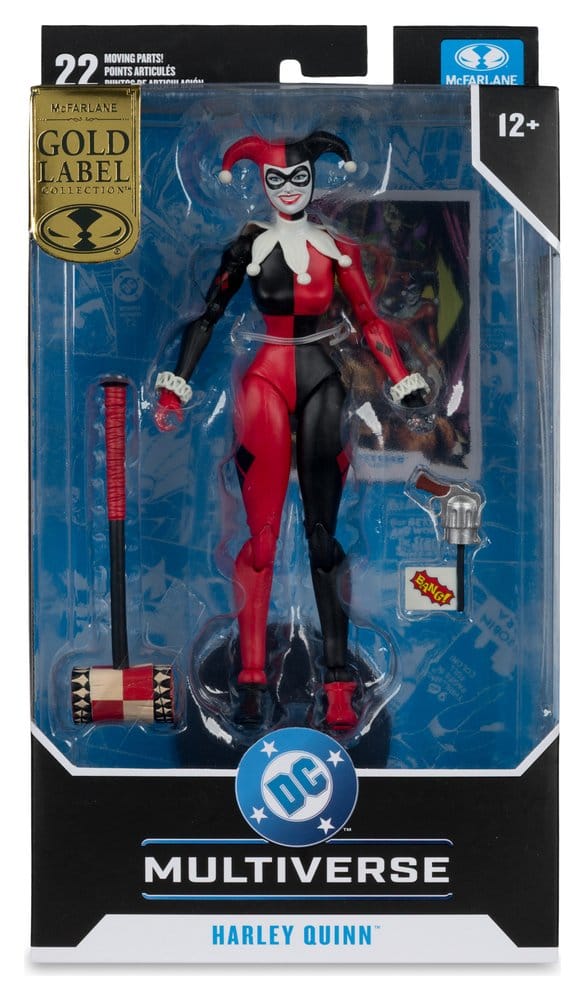 DC Multiverse – Harley Quinn DC Classic – Gold Label – 18 cm