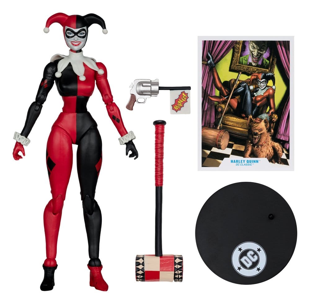 DC Multiverse – Harley Quinn DC Classic – Gold Label – 18 cm