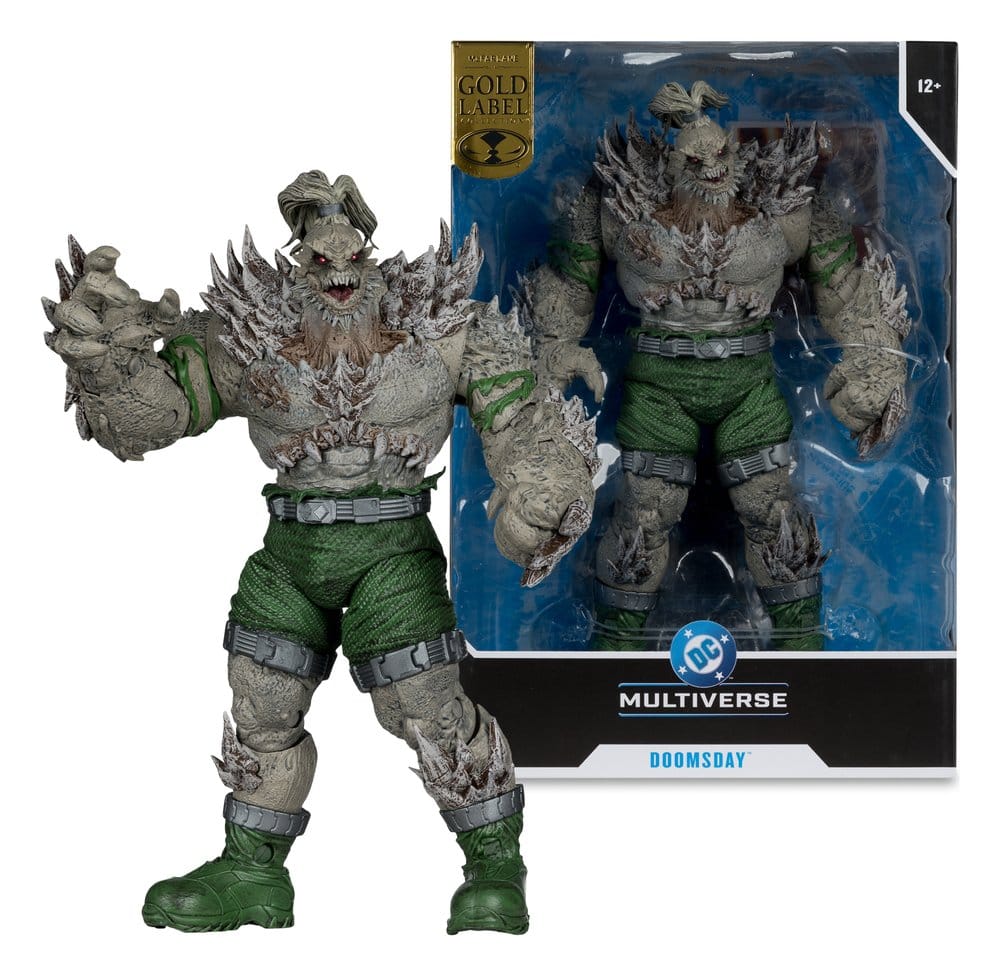 DC Multiverse – Megafig Doomsday (Death of Superman) – Gold Label – 24 cm