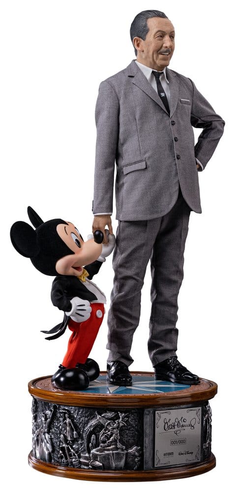 Disney Classics – Walt Disney & Mickey Mouse – Legacy Replica 1/4 – 59 cm