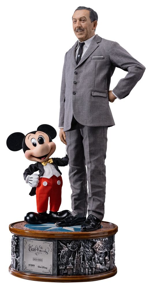 Disney Classics – Walt Disney & Mickey Mouse – Legacy Replica 1/4 – 59 cm