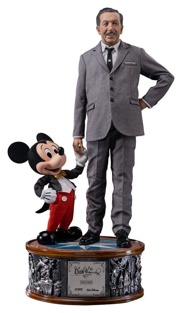Disney Classics – Walt Disney & Mickey Mouse – Legacy Replica 1/4 – 59 cm