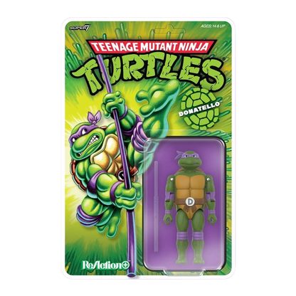 Teenage Mutant Ninja Turtles ReAction+ figurine Wave 01 Donatello
