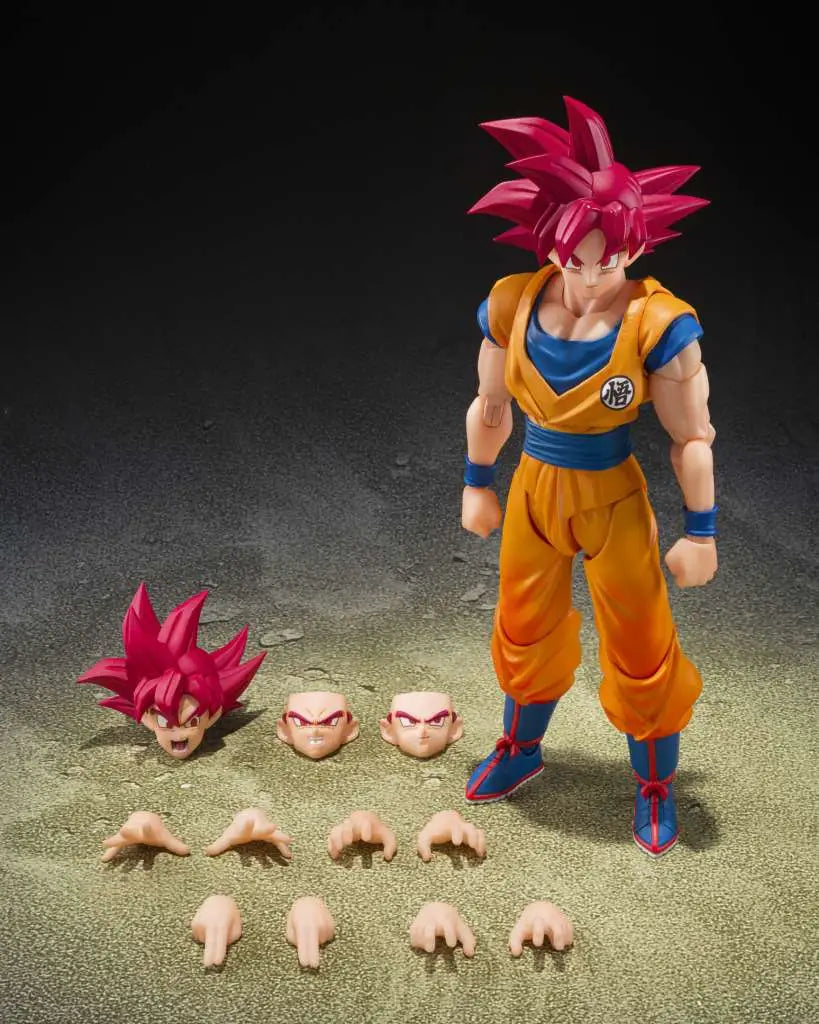 Dragon Ball Super – Super Saiyan God Son Goku God Aura – S.H.Figuarts