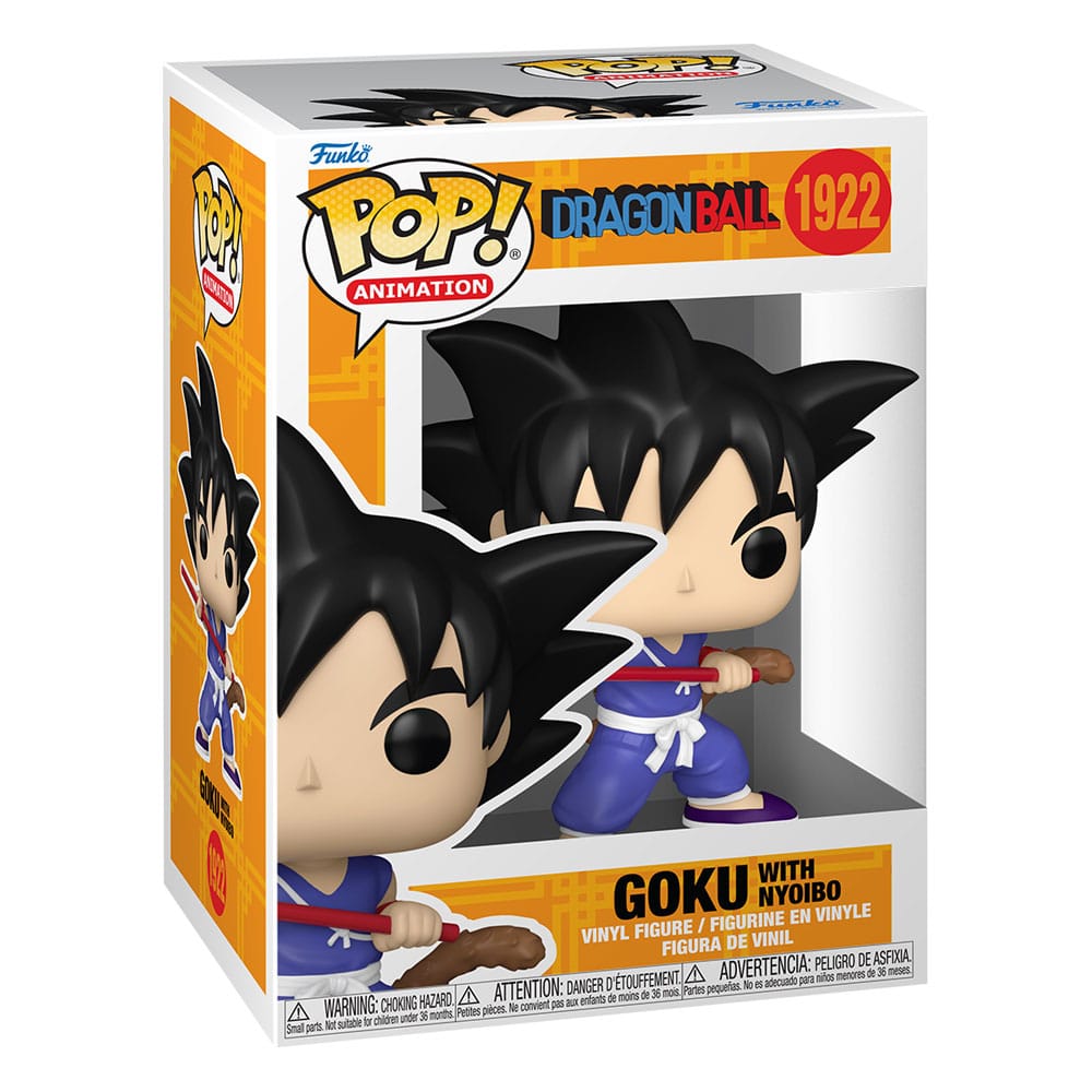 Dragon Ball – POP! Goku avec Nyoibou – N°1922 – 9 cm